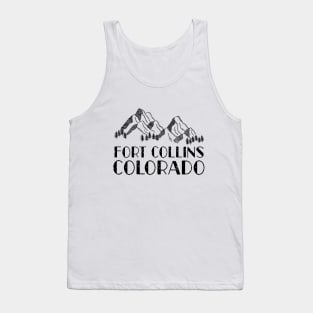 Fort Collins Colorado CO Colorado tourism Tank Top